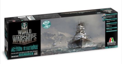 Immagine di GERMAN BATTLESHIP BISMARCK KIT 1:700