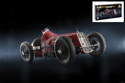 Immagine di FIAT 806 GRAND PRIX P.BORDINO 1927 N.15 WINNER MONZA MILANO GP KIT 1:12