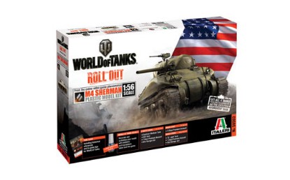 Immagine di WORLD OF TANKS M4 SHERMAN KIT 1:56