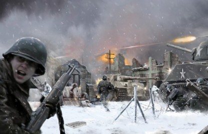 Immagine di BASTOGNE DECEMBER 1944 DIORAMA SET KIT 1:72