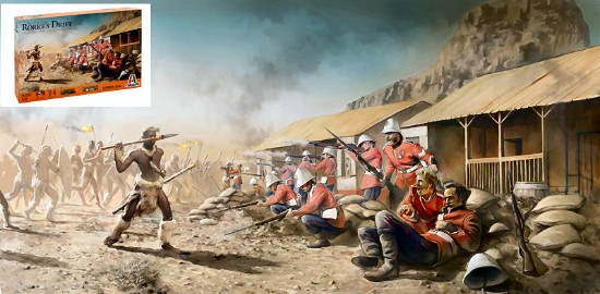 Immagine di BATTLE OF RORKE S DRIFT (ANGLO-ZULU  WAR 22-23 JAN.1879)  KIT 1:72