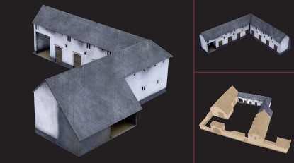 Immagine di STALLE "WATERLOO 1815-2015" LA HAIE SAINTE KIT 1:72