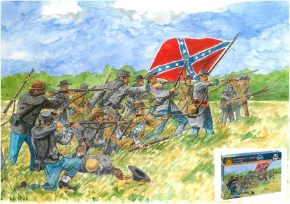 Immagine di CONFEDERATE INFANTRY KIT 1:72