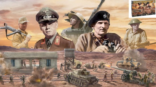Immagine di EL ALAMEIN BATTLE "AT THE RAILEAY STATION" KIT 1:72