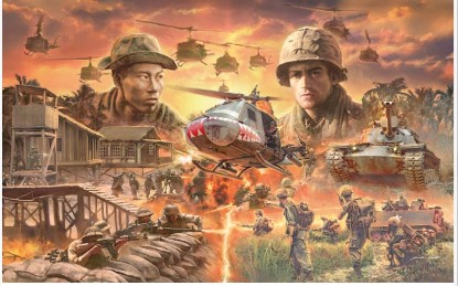 Immagine di OPERATION SILVER BAYONET VIETNAM WAR  KIT 1:72