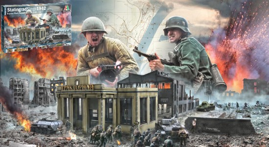 Immagine di WWII STALINGRAD SIEGE URANUS OPERATION KIT 1:72