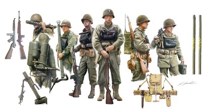Immagine di U.S. INFANTRY ON BOARD KIT 1:35