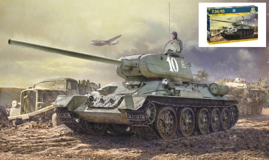 Immagine di T 34-85 KIT 1:35