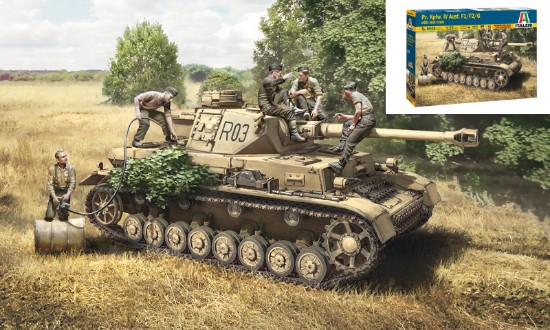 Immagine di PZ.IV F1/F2/G WITH ASS.TROOPS KIT 1:35