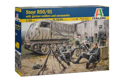 Immagine di STEYR RSO/01 WITH GERMAN SOLDIERS AND ACCESSORIES KIT 1:35