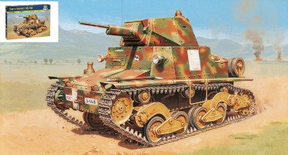 Immagine di CARRO ARMATO L6/40 KIT 1:35