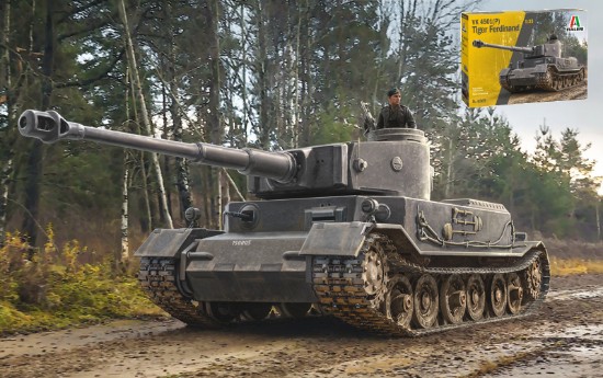 Immagine di VK 4501 (P) TIGER FERDINAND KIT 1:35