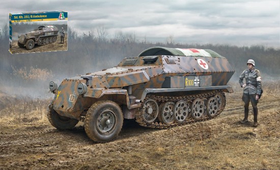 Immagine di SD.KFZ.251/8 AMBULANCE KIT 1:72