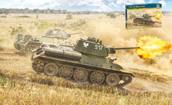 Immagine di T-34/76 MOD.43 KIT 1:72