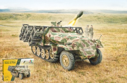 Immagine di SD.KFZ.251/1 STUKA ZU FUSS KIT 1:72