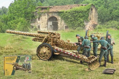 Immagine di 15 cm FIELD HOWITZER 10,5 cm FIELD GUN KIT 1:72