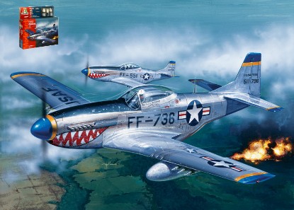 Immagine di F51 D MUSTANG MODEL SET KIT 1:72