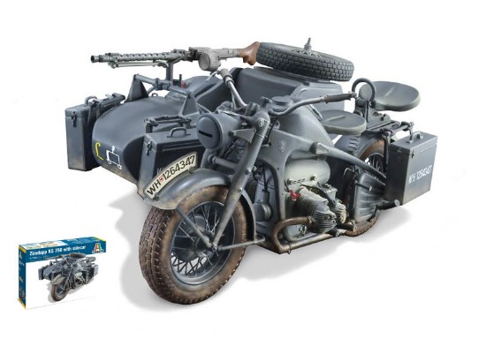 Immagine di ZUNDAPP KS 750 W/SIDECAR KIT 1:9