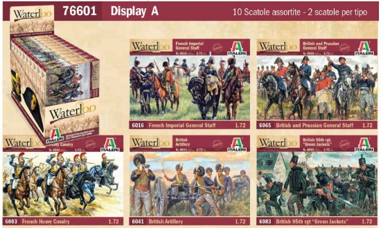 Immagine di WATERLOO 1815 DISPLAY "A" 10 SCAT.ASS.2 x TIPO KIT 1:72