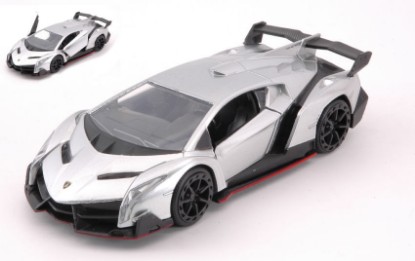 Immagine di LAMBORGHINI VENENO SILVER cm 12,5