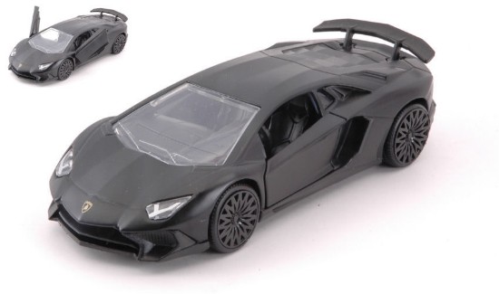 Immagine di LAMBORGHINI AVENTADOR SV MATT BLACK cm 12,5