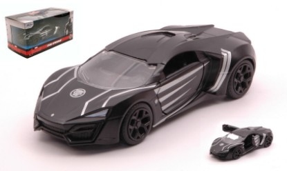Immagine di LYKAN HYPERSPORT BLACK PANTHER "AVENGERS" 1:32