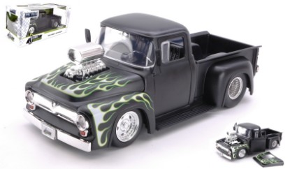 Immagine di FORD F-100 PICK UP 1956 MATT BLACK 1:24