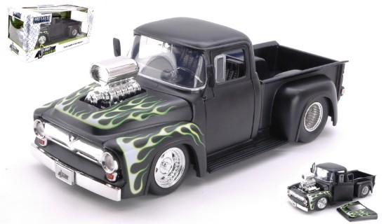 Immagine di FORD F-100 PICK UP 1956 MATT BLACK 1:24