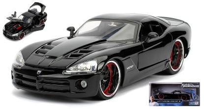 Immagine di LETTY'S DODGE VIPER SRT-10 FAST & FURIOUS BLACK 1:24