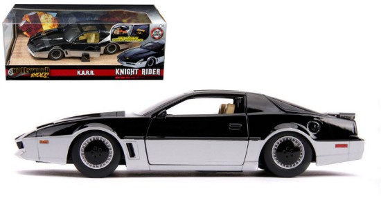 Immagine di PONTIAC FIREBIRD KNIGHT RIDER K.A.R.R. WITH WORKING LIGHTS 1:24