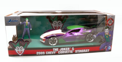Immagine di CHEVY CORVETTE STINGRAY 2009 W/JOKER FIGURE 1:24