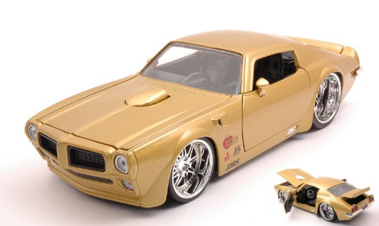 Immagine di PONTIAC FIREBIRD 1972 GLOSSY GOLD 1:24