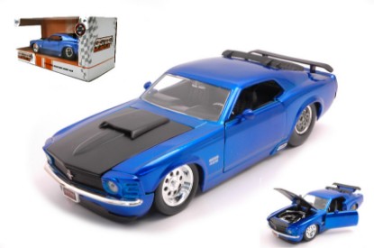 Immagine di FORD MUSTANG BOSS 429 1970 BLUE 1:24