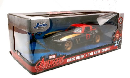 Immagine di CHEVY CORVETTE 1966 BLACK WIDOW 1:24