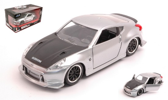 Immagine di NISSAN 370Z FAST & FURIOUS SILVER 1:32