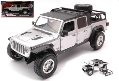 Immagine di JEEP GLADIATOR FAST & FURIOUS 9 SILVER 1:24