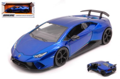 Immagine di LAMBORGHINI HURACAN PERFORMANTE 2017 CANDY BLUE 1:24