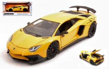 Immagine di LAMBORGHINI AVENTADOR SV 2017 YELLOW 1:24