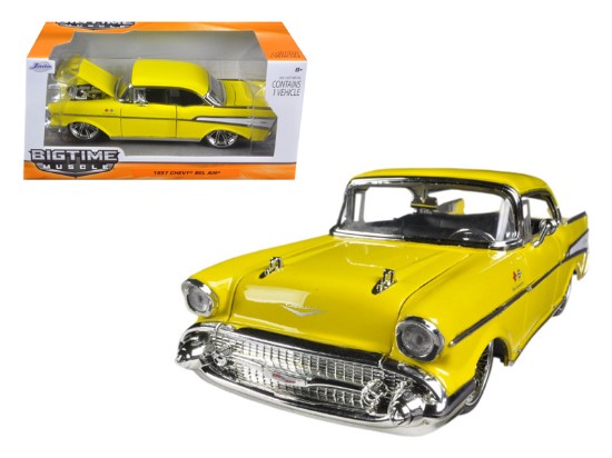 Immagine di CHEVY BEL AIR 1957 YELLOW 1:24