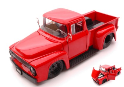 Immagine di FORD F100 1956 PICK UP RED 1:24
