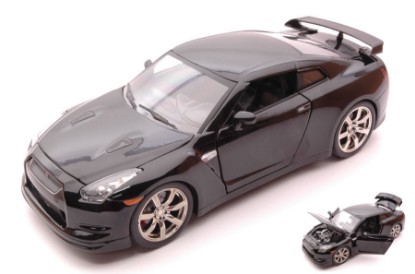 Immagine di NISSAN GT-R (R35) 2009 BLACK 1:24