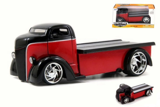 Immagine di FORD COE 1947 RED/BLACK 1:24