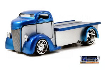 Immagine di FORD COE 1947 SILVER/BLUE 1:24