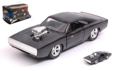 Immagine di DOM S DODGE CHARGER R/T 1970 FAST & FURIOUS 7 BLACK 1:32