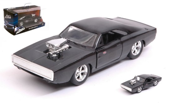 Immagine di DOM S DODGE CHARGER R/T 1970 FAST & FURIOUS 7 BLACK 1:32