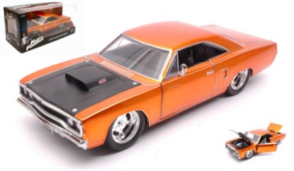 Immagine di DOM'S PLYMOUTH ROAD RUNNER 1970 FAST & FURIOUS COPPER METALLIC 1:24