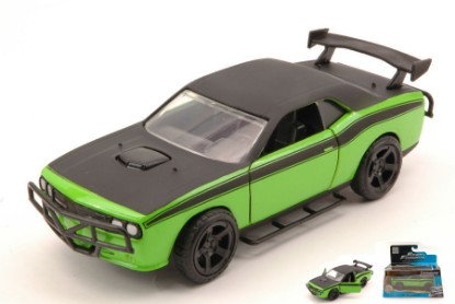 Immagine di DODGE CHALLENGER SRT8 FAST & FURIOUS GREEN/BLACK 1:32