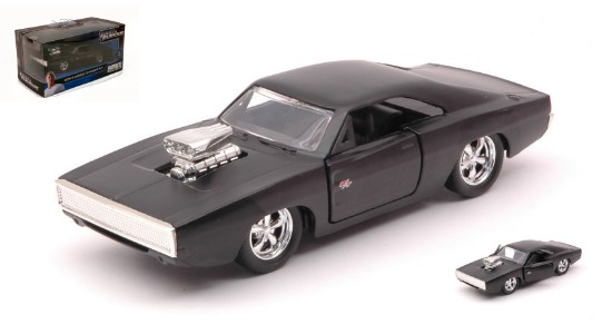 Immagine di DOM'S DODGE CHARGER R/T FAST & FURIOUS MATT BLACK 1:32