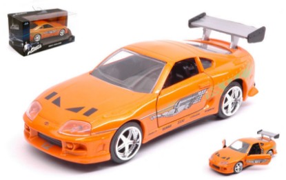 Immagine di BRIAN S TOYOTA SUPRA 1995 FAFT & FURIOUS 7 ORANGE 1:32