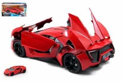 Immagine di LYKAN HYPERSPORT FAST & FURIOUS 7 RED 1:24